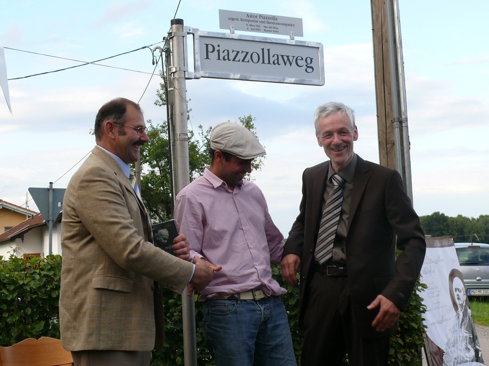 Piazzollaweg Festakt